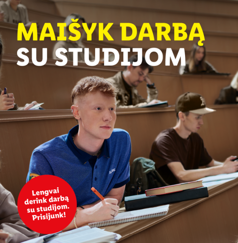 Studentai KV vaikinas